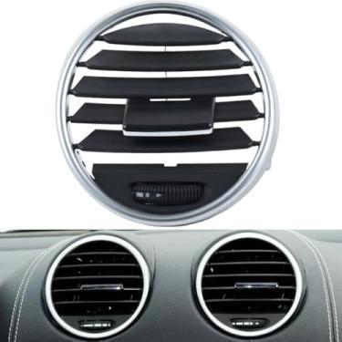 Imagem de Black,Center Left,TPUIZUS 1 Pcs Carro Painel de Instrumentos Frontal Ar Condicionado Air Vent Grille Tampa do Painel de Saída para Mercedes Benz W164 ML Classe para W164 GL Classe 2006-2011
