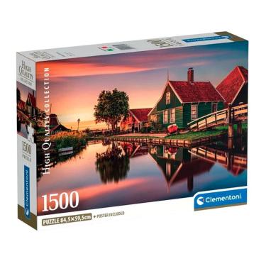 Imagem de Puzzle 1500 Peças Zannse Schans - Clementoni 31734