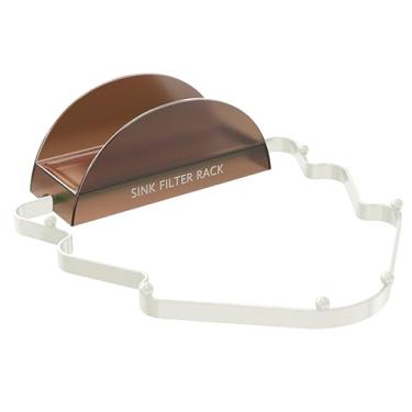 Imagem de Cesta de drenagem de pia para alimentos,Cesta de filtro de pia,Filtro de comida de cozinha em formato de árvore de Natal | Suporte dobrável para filtro de pia, suporte para cesto de lixo antientupimen