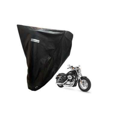 Imagem de Capa Cobrir Moto Anti-chama Forrada Hd Xl 1200c Custom - Kahawai Capas