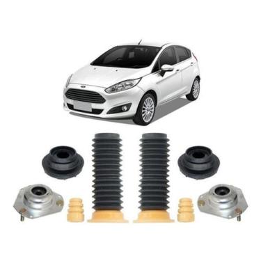Imagem de Par Kit Do Amortecedor Dianteiro New Fiesta 2017 2018 2019 - Qualykits
