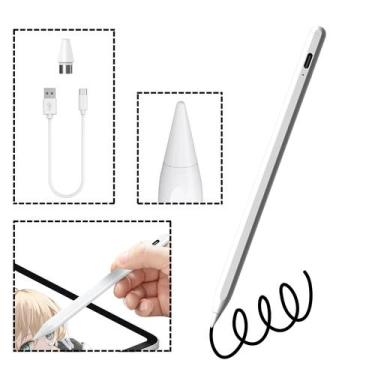 Imagem de Caneta com ponta extra e cabo usb-c para Galaxy tab S9 X710 - Genérico