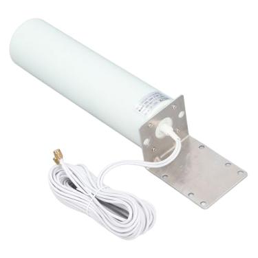 Imagem de AUNMAS Antena de Alto Ganho de 12dbi, 698-2700 MHz SMA Antena Celular à Prova de água Masculina de água 4G LTE Com Cabo de 5 Metros para Roteador WiFi