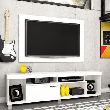 Imagem de Rack com Painel Para TV  65 " Tomaz Sala de Estar