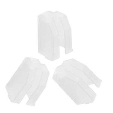 Imagem de SUPVOX Capa de agulha de substituição para caneta 3 peças – Protetor de agulha de vinil transparente, acessórios de toca-discos para toca-discos