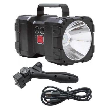 Imagem de Lanterna Recarregável 35 Led Holofote Com Tripé BM-8531 - B-MAX