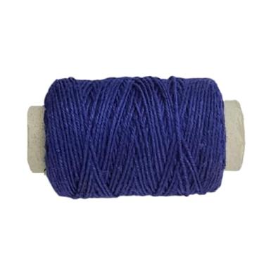 Imagem de Fio de cânhamo para gaitas de foles Great Highland e canteiros de prática – Selante à prova de vazamento para juntas, durável e fácil de usar (azul)