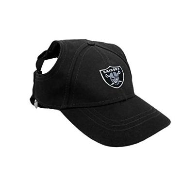 Imagem de Littlearth Boné de beisebol unissex adulto NFL Las Vegas Raiders cor do time, médio