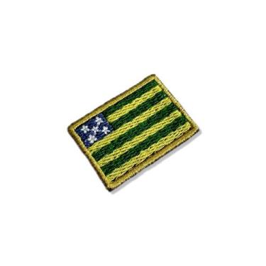 Imagem de BE0172-031 Bandeira Goiás Patch Bordado 3,8x2,5cm - BR44