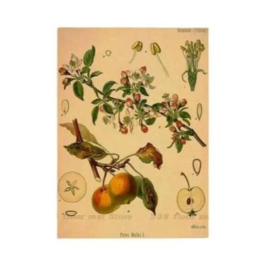 Imagem de Pôster Vintage De Flores Botânicas DIY Para Decoração De Quarto, Casa,