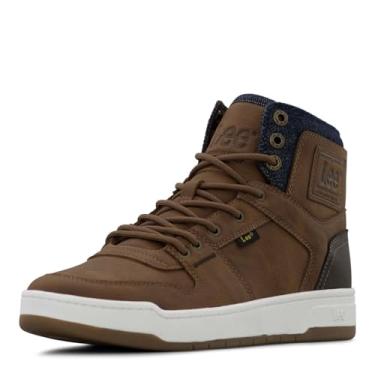 Imagem de Lee Tênis masculino Daybreaker Hi, Bronzeado britânico/chocolate, 45