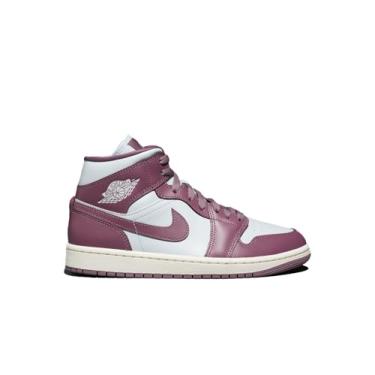 Imagem de Air Jordan 1 Mid WMNS 'Sky J Mauve' Estilo código: BQ6472-050, Kleur Als Op foto, 42 BR