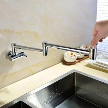 Imagem de torneira giratória 360 graus para pia de cozinha - J-one