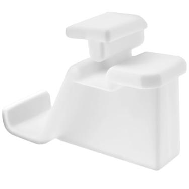 Imagem de Suporte para churrasqueira de forno de óxido de alumínio e micro-ondas resistente ao calor Rack de suporte de micro-ondas Rack de forno de alta segurança (1, branco)