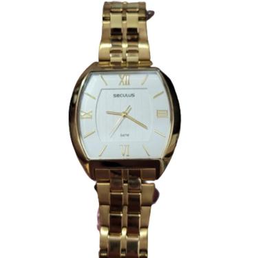 Imagem de Relógio Masculino Seculus 23366Gpstda2 Dourado 5ATM