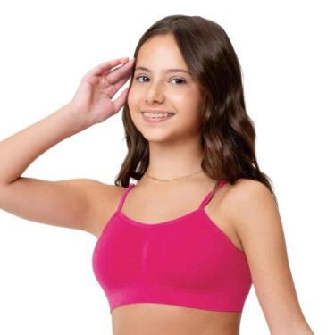 Imagem de Top Teen Com Bojo Removível Sem Costura Juvenil Zee Rucci - ZR2400005,