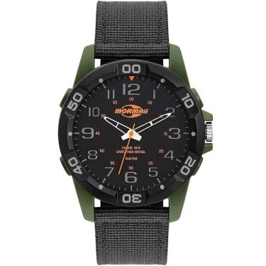 Imagem de Relógio MORMAII GAROPABA-BRASIL masculino verde MOPC21JAR/8V