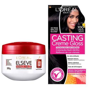 Imagem de Kit 1 Creme de Tratamento Elseve Reparação Total 5 com 300g