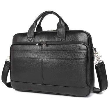 Imagem de Augus Bolsa, Pasta de Couro para Laptop Masculino