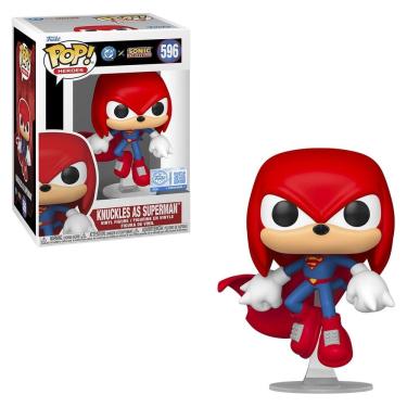 Imagem de Funko Pop Heroes Sonic Knuckles como Superman 596