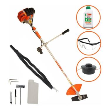 Imagem de Roçadeira Vulcan Trent Vr-430s Gas. + Oleo Stihl 2t + Oculos