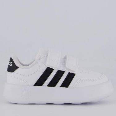 Imagem de Tênis Adidas Break 3.0 Branco Infantil, 25