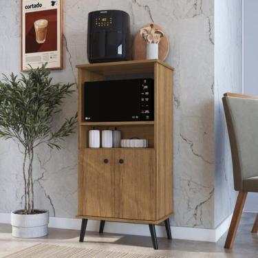 Imagem de Balcao para Forno e Micro-ondas 2 Portas Cozinha - Plasmóbile