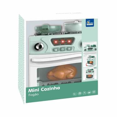 Imagem de Brinquedo Mini Fogão Infantil Com Luz e Som - Fenix LKC990