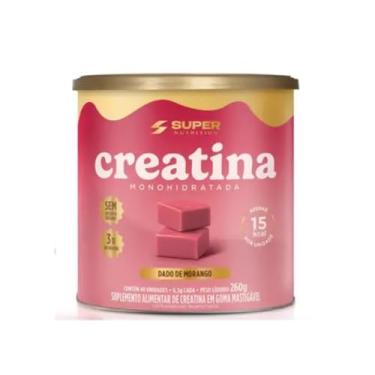 Imagem de Creatina Monohidratada Caramelo de Morango - Super Nutrition
