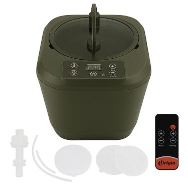 Imagem de HOSOUTION Vaporizador de sauna 3L com maior volume e mais saída de vapor, gerador de vapor 3L e 1200W certificado FCC, máquina de vaporizador de sauna com controle remoto, vaporizador portátil para