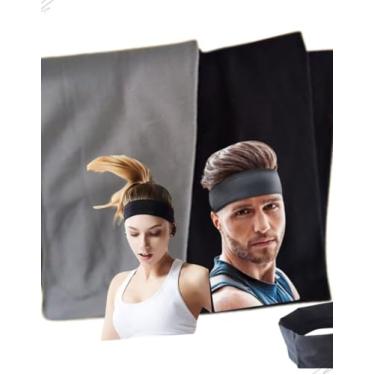 Imagem de Quero & Preciso, Faixas Headband Anti Suor Cabelo Testeira Esporte Corrida
