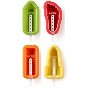 Imagem de Jogo Forma Picolé Iconic Com 4 Peças, Etna 420757, Multicor