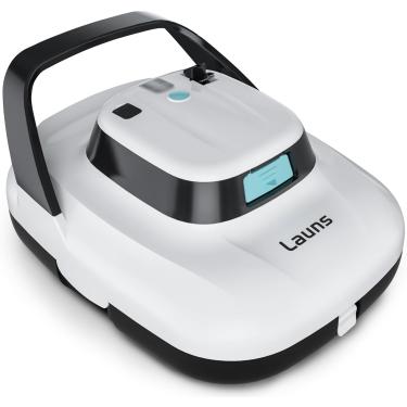 Imagem de LAUNS (Atualização De 2024) Aspirador De Piscina Robótico Sem Fio Launs S1, Motores Duplos E Portas De Sucção Robô Aspirador De Piscina Automático Dura Até 90 Minutos, Estacionamento Automático, Ide