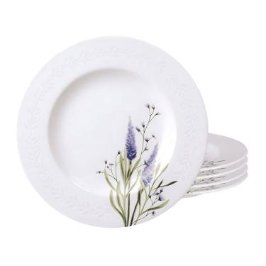 Imagem de Jogo Pratos De Sobremesa 21Cm Kit 4 Peças Lilla Tramontina