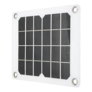 Imagem de Cryfokt Saída USB Segura Monocristalina de Painel Solar de 20 W, Painel de Carga Solar Com Economia de Energia para Telefone RV de Barco de Carro, Adequado para Geradores e Bancos de Energia