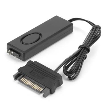 Imagem de WQAPVHBG ARGB Controller, 5V 3Pin PC RGB Controller, Remote Control USB ARGB Controllers Connecting to SATA Power for Chassis Fans, Lighting Panels, Air Cooled Radiators and Others