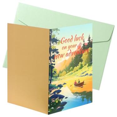 Imagem de Goodbye Cards for Coworkers, Good Luck On Your New Adventure Card Thoughtful Going Away Card Coworker Leaving Farewell for Coworker Leaving Colleague Retirement Gift