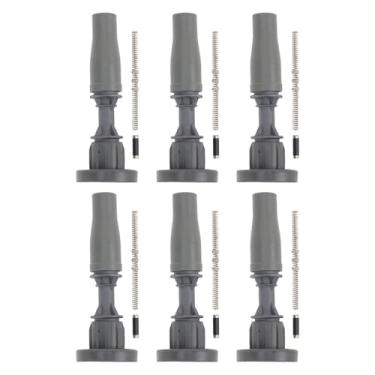 Imagem de TRQ Conjunto de botas de bobina de ignição compatível com Buick LaCrosse 2017-2019 2018-2020 Regal Sportback 2016-2019 Cadillac ATS 2020-2021 CT5 2016-2020 CT6 CTS 2017-2021 XT5 XT5 XT5 6 2017 Blazer