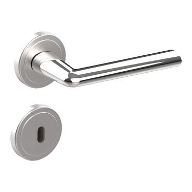 Imagem de Fechadura Interna S4cm Roseta Cromada Alster Aliança