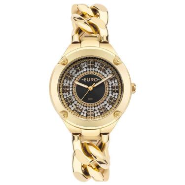 Imagem de Relógio Euro Feminino Chains Dourado - Eu2035ytj-4e