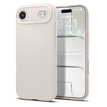 Imagem de Capa Spigen para iPhone 17 Air, Liquid Air, projetada para Apple iPhone 17 Air - Titânio Natural