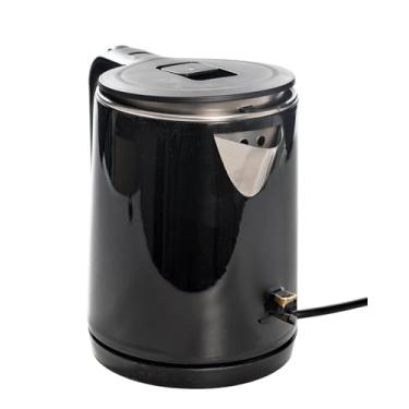 Imagem de Chaleira Jarra Elétrica Preta Inox 800ml 127v - Compacta E Eficiente - Fix - FXI01009