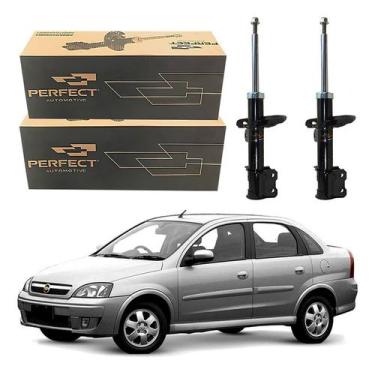 Imagem de Par Amortecedor Dianteiro Corsa Sedan 1.8 2003 A 2009 - Perfect
