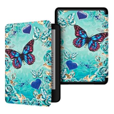 Imagem de Akacy Capa com padrão pintado para o novo Kindle de 6 polegadas (11ª geração - edição 2024/2022), capa protetora leve para Kindle edição 2024/2022 e-reader 11ª geração (34)
