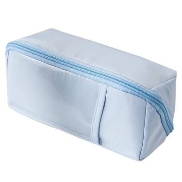 Imagem de Estojo de lápis, tecido de memória minimalista de várias camadas de grande capacidade