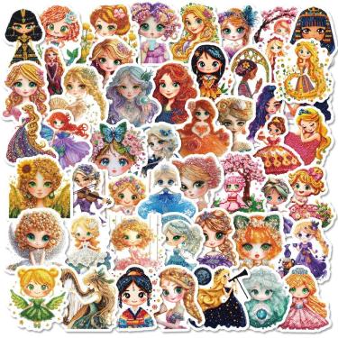 Imagem de Pacote de adesivos Diamond Art Princess, 50 unidades para decoração