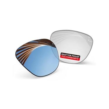 Imagem de iLikeo Lentes de reposição PRO+ policarbonato não polarizadas para óculos de sol Ray-Ban Meta Skyler RW4010 52 mm - Eclipse Titanium Photochromic