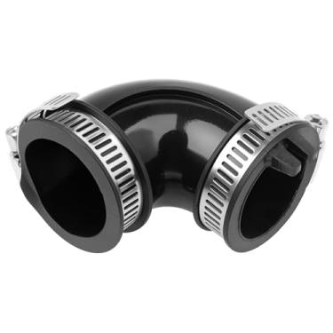 Imagem de WD24X33918 Mangueira de cotovelo para lava-louças com braçadeiras, para Whirlpool Kenmore KitchenAid GE Máquina de lavar louça, bomba de circulação de drenagem