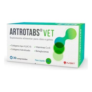 Imagem de Suplemento Artrotabs Avert para Cães e Gatos 30 Comprimidos Avert para Todas as Fases Minha Casa Buritis (1)