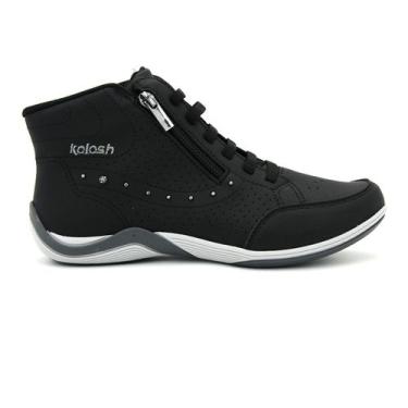 Imagem de Tênis Kolosh C3662 Sneaker Cano Alto Elastico Confortavel Feminino, 36